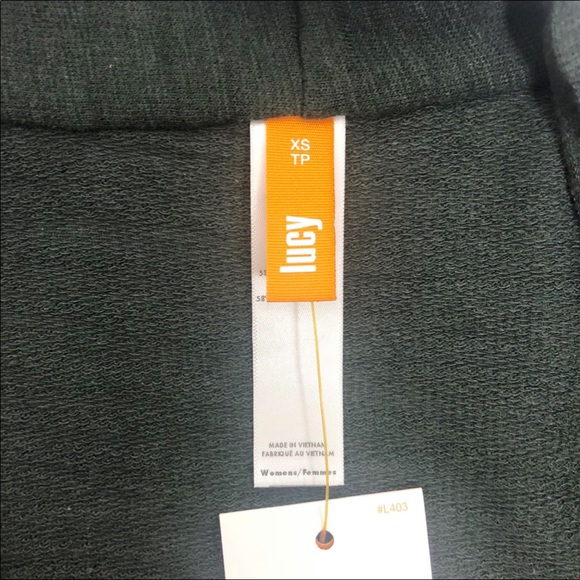 Lucy Uplifting Wrap Drape Front Top XS - Picture 7 of 9